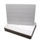 Flipside Magnetic Two-Sided Red And Blue Ruled Dry Erase Board, 12in X 9, Ruled White Front/Unruled, 12PK 10176 - alternate 1